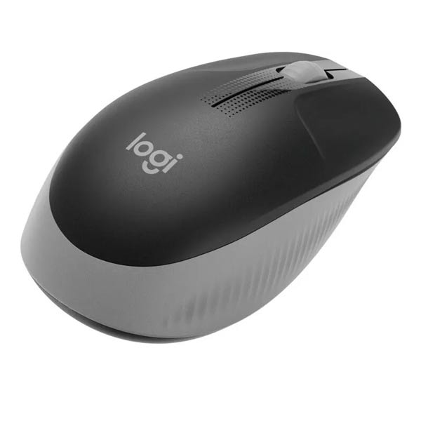 Bezdrátová myš Logitech M190 Full-size Wireless Mouse, šedá