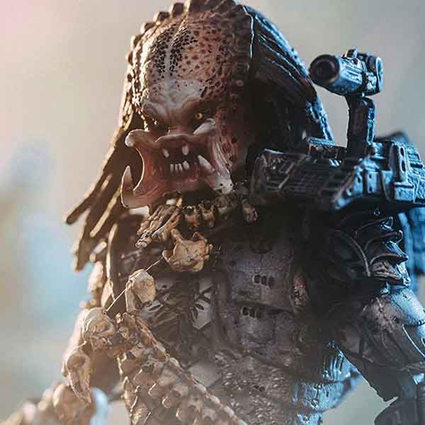 Figurka Predator: Open Mouth Jungle Predator Previews Exclusive 1/18