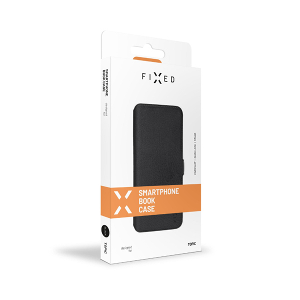FIXED Topic Knížkové pouzdro pro Xiaomi Redmi 9C/9C NFC, černé FIXED Topic Knížkové pouzdro pro Xiaomi Redmi 9C/9C NFC, černé