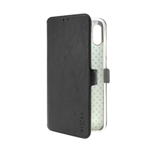 FIXED Topic Knížkové pouzdro pro Xiaomi Redmi 9C/9C NFC, černé FIXED Topic Knížkové pouzdro pro Xiaomi Redmi 9C/9C NFC, černé
