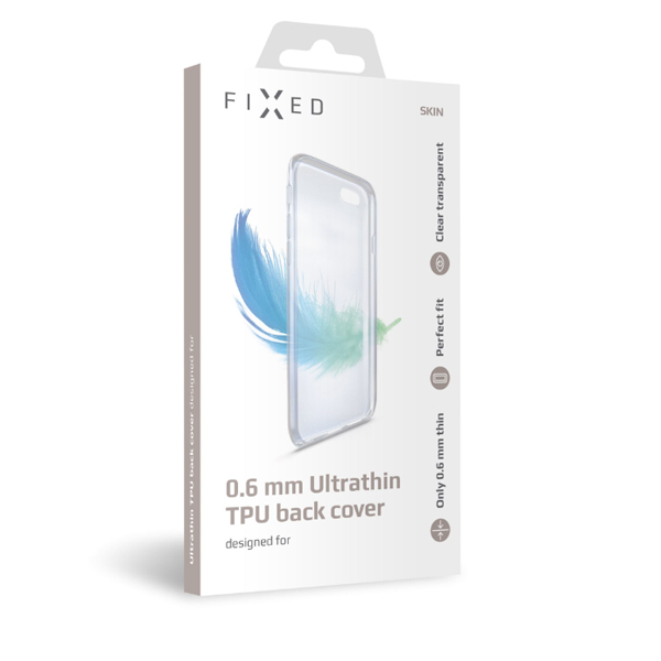 FIXED TPU Skin ultratenké gelové pouzdro pro Xiaomi Redmi 9A, transparentní FIXED TPU Skin ultratenké gelové pouzdro pro Xiaomi Redmi 9A, transparentní