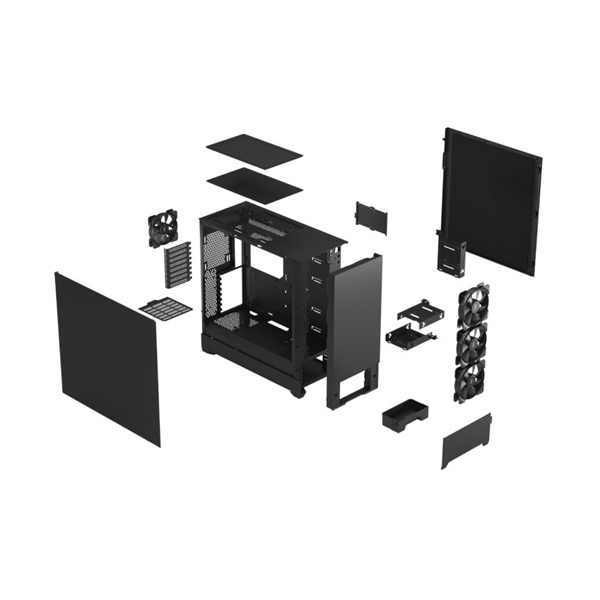 Fractal Design Pop XL Silent Black Solid Fractal Design Pop XL Silent Black Solid