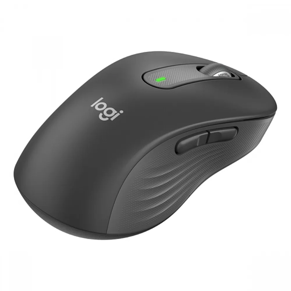 Logitech M650 L Left Signature Wireless Mouse, graphite