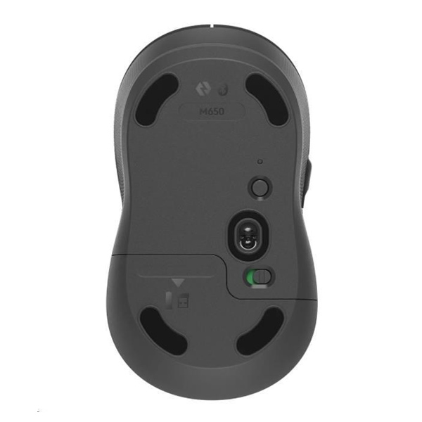 Logitech M650 Signature Wireless Mouse, graphite