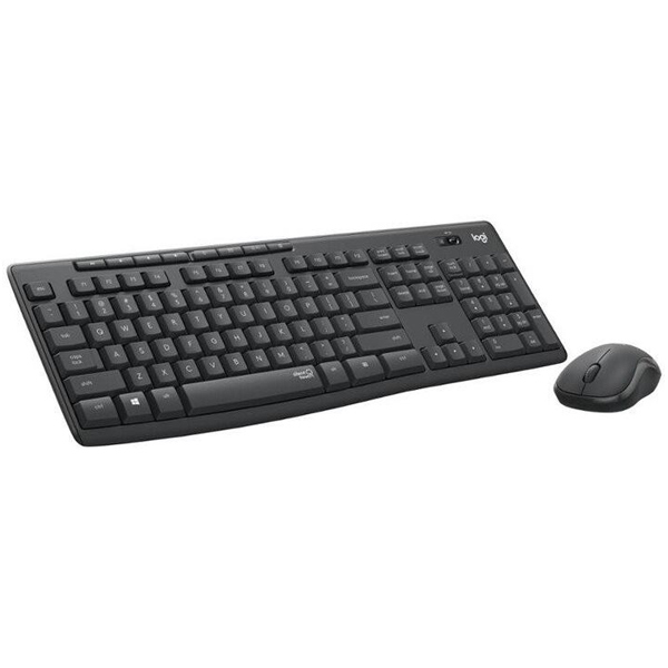 Logitech Slim Wireless Combo MK295 - CZ/SK, Graphite Logitech Slim Wireless Combo MK295 - CZ/SK, Graphite