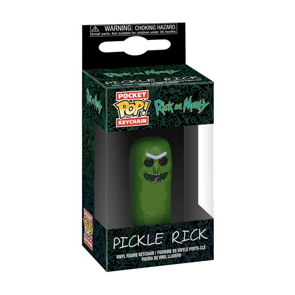 POP! Klíčenka Pickle Rick (Rick and Morty) POP! Klíčenka Pickle Rick (Rick and Morty)