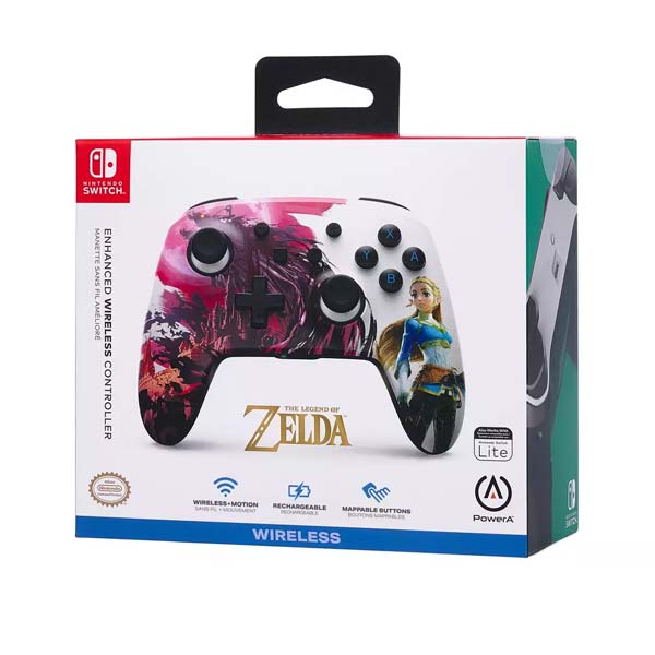 Bezdrátový ovladač PowerA Enhanced pro Nintendo Switch, Blood Moon Zelda Bezdrátový ovladač PowerA Enhanced pro Nintendo Switch, Blood Moon Zelda
