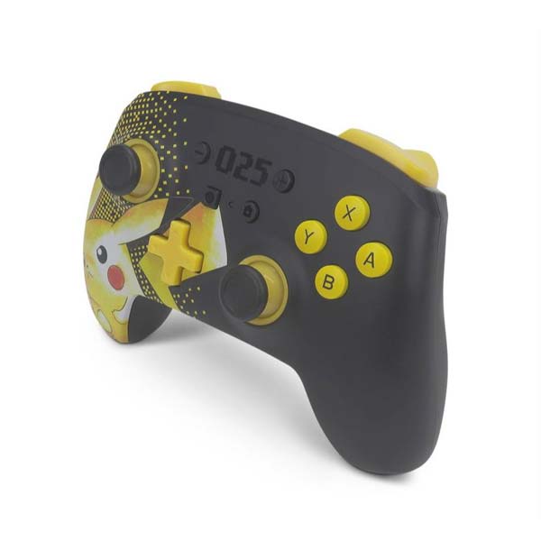 Bezdrátový ovladač PowerA Enhanced pro Nintendo Switch, Pikachu 025