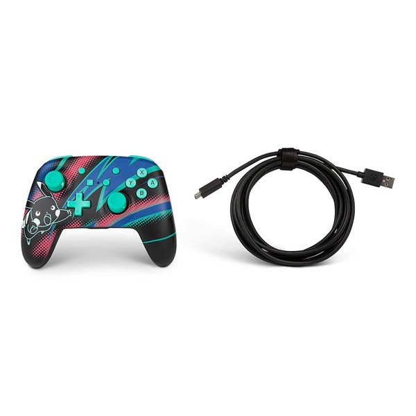 Bezdrátový ovladač PowerA Enhanced pro Nintendo Switch, Pikachu Neon Bezdrátový ovladač PowerA Enhanced pro Nintendo Switch, Pikachu Neon