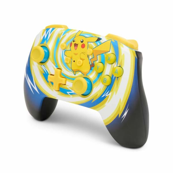 Bezdrátový ovladač PowerA Enhanced pro Nintendo Switch, Pikachu Vortex