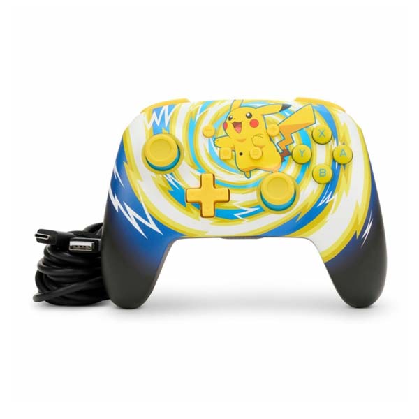 Bezdrátový ovladač PowerA Enhanced pro Nintendo Switch, Pikachu Vortex Bezdrátový ovladač PowerA Enhanced pro Nintendo Switch, Pikachu Vortex