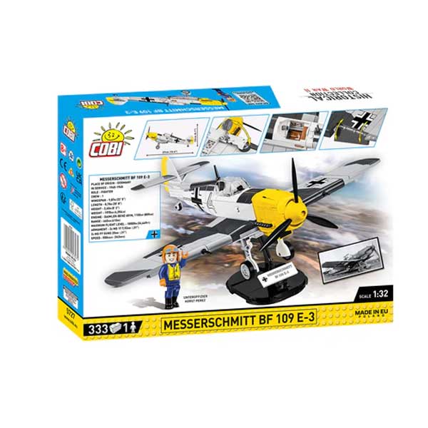 Cobi Německý stíhací letoun Messerschmitt BF 109 E-3 Cobi Německý stíhací letoun Messerschmitt BF 109 E-3