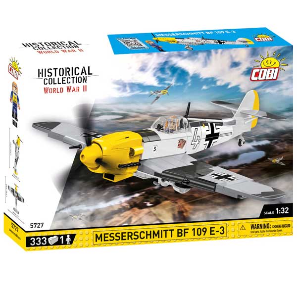 Cobi Německý stíhací letoun Messerschmitt BF 109 E-3 Cobi Německý stíhací letoun Messerschmitt BF 109 E-3