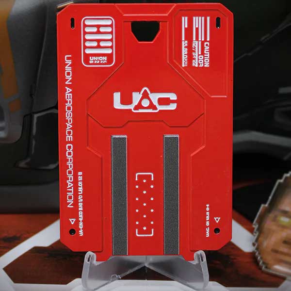 Doom Limited Edition Red Replica Key Card Doom Limited Edition Red Replica Key Card