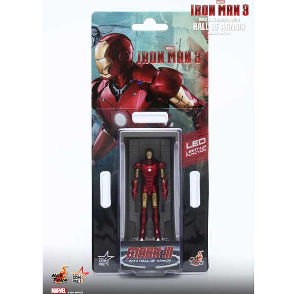Figurka Marvel Iron Man 3 Mark 3 with Hall of Armor