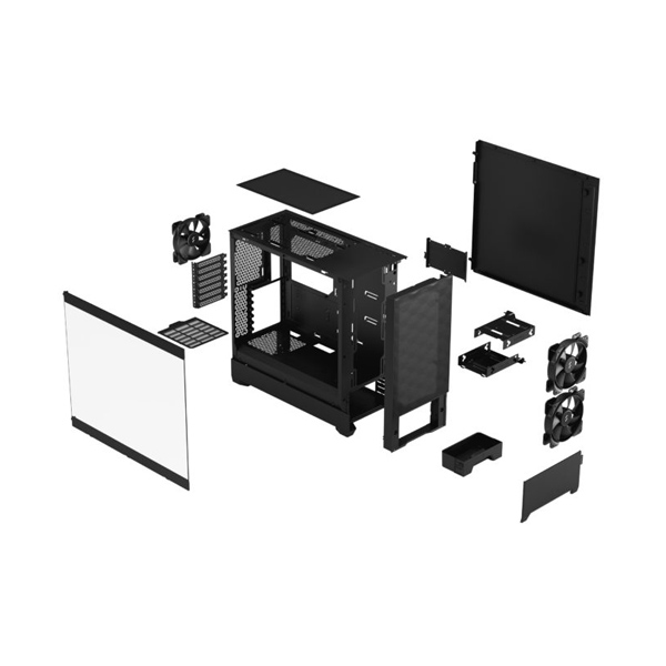 Fractal Design Pop Air Black TG Clear Tint Fractal Design Pop Air Black TG Clear Tint