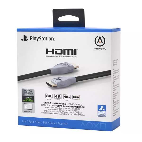 HDMI kabel PowerA Ultra High Speed pro PlayStation 5