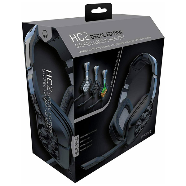 Herní slúchátka Gioteck HC2 Wired Stereo Gaming Headset Decal Edition