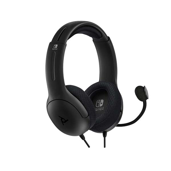 Kabelový headset PDP LVL40 pro Nintendo Switch, Black