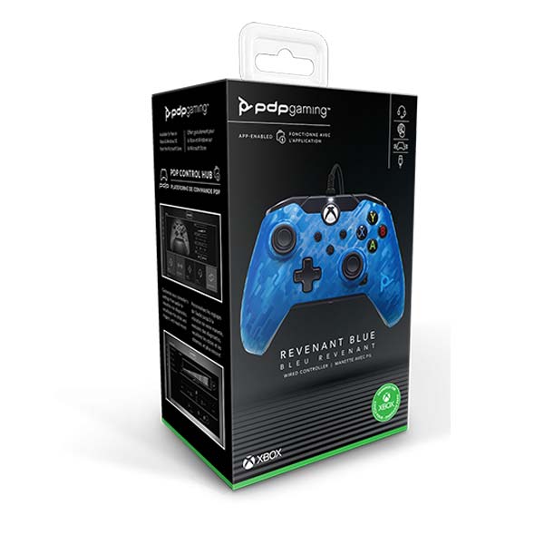 Kabelový ovladač PDP pro Xbox Series, Revenant Blue