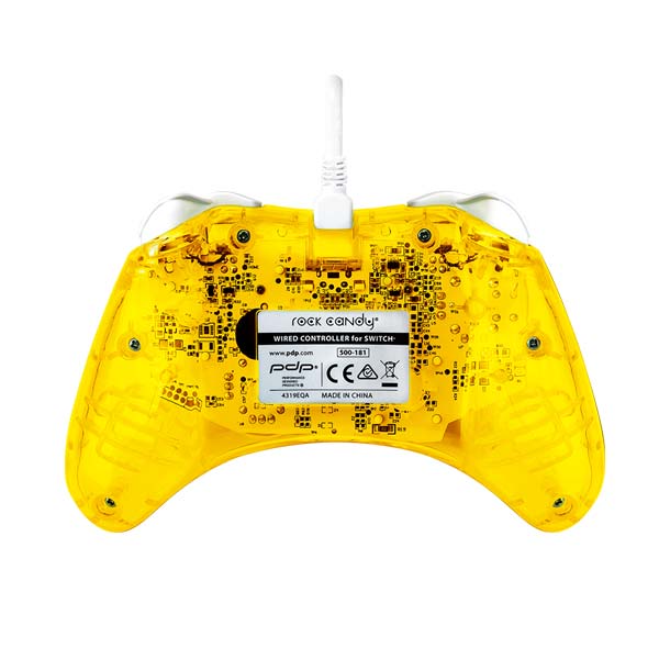 Kabelový ovladač PDP Rock Candy Mini pro Nintendo Switch, Pineapple Pop