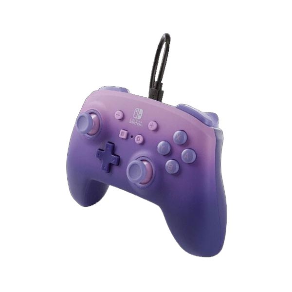 Kabelový ovladač PowerA Enhanced pro Nintendo Switch, Fantasy Fade Purple Kabelový ovladač PowerA Enhanced pro Nintendo Switch, Fantasy Fade Purple