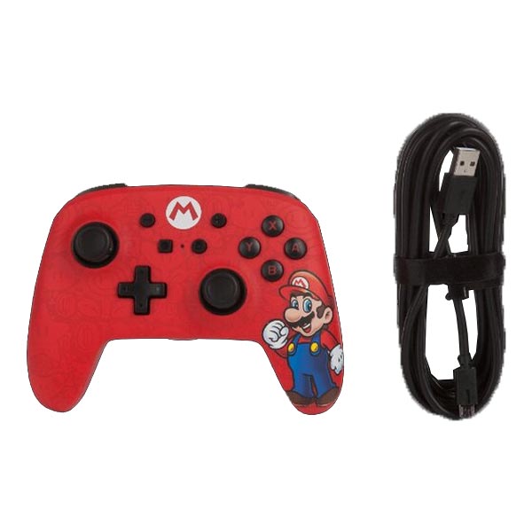 Kablový ovladač PowerA Enhanced pro Nintendo Switch, Mario Kablový ovladač PowerA Enhanced pro Nintendo Switch, Mario