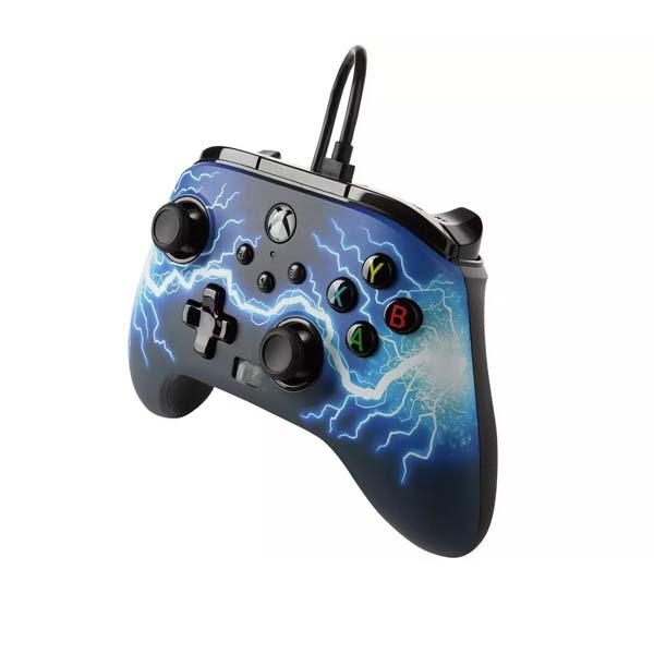 Kabelový ovladač PowerA Enhanced pro Xbox Series, Arc Lightning Kabelový ovladač PowerA Enhanced pro Xbox Series, Arc Lightning
