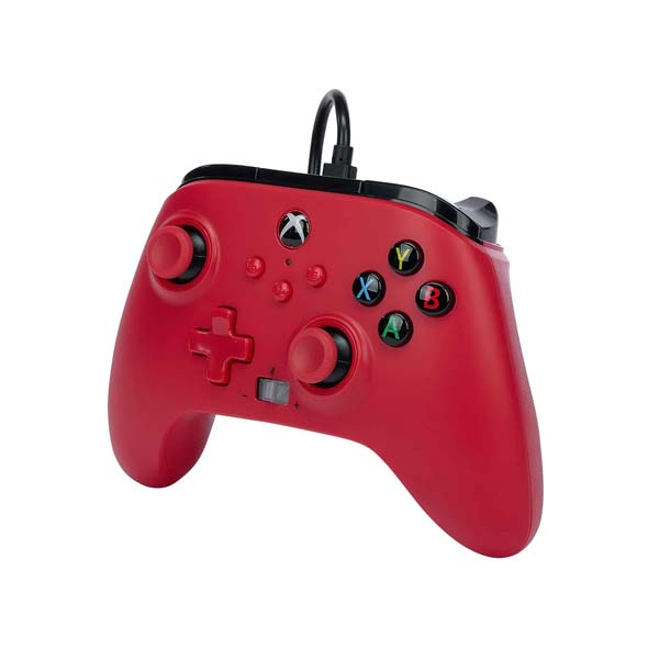 Kabelový ovladač PowerA Enhanced pro Xbox Series, Artisan Red Kabelový ovladač PowerA Enhanced pro Xbox Series, Artisan Red