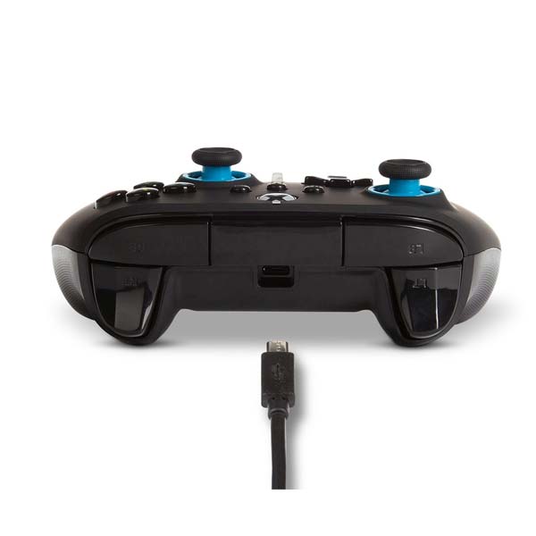 Kabelový ovladač PowerA Enhanced pro Xbox Series, Hint of Colour Blue Kabelový ovladač PowerA Enhanced pro Xbox Series, Hint of Colour Blue