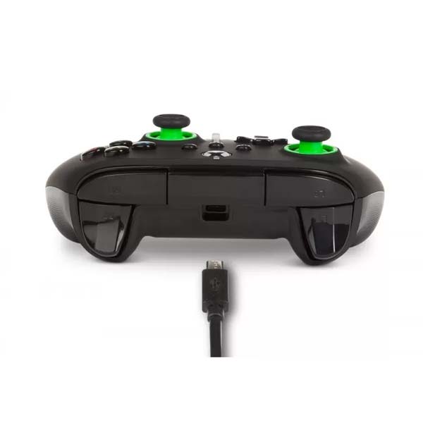 Kabelový ovladač PowerA Enhanced pro Xbox Series, Hint of Colour Green Kabelový ovladač PowerA Enhanced pro Xbox Series, Hint of Colour Green