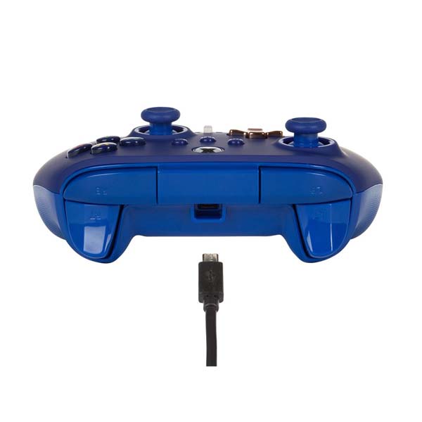 Kabelový ovladač PowerA Enhanced pro Xbox Series, Midnight Blue