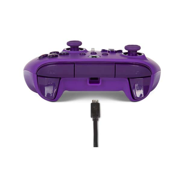 Kabelový ovladač PowerA Enhanced pro Xbox Series, Royal Purple