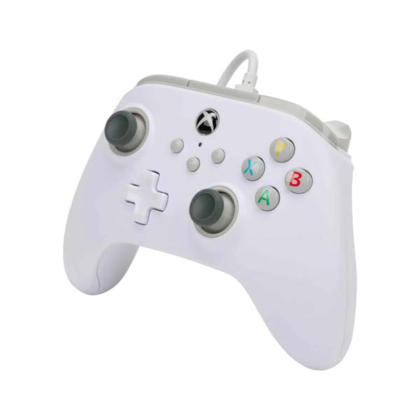 Kabelový ovladač PowerA pro Xbox Series, White Kabelový ovladač PowerA pro Xbox Series, White