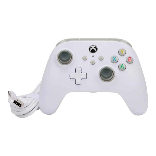 Kabelový ovladač PowerA pro Xbox Series, White Kabelový ovladač PowerA pro Xbox Series, White