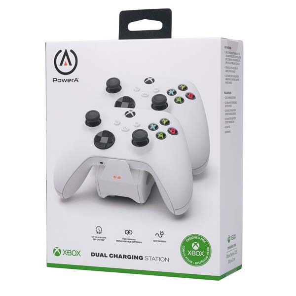 Nabíjecí stanice PowerA Dual pro Xbox Series, White Nabíjecí stanice PowerA Dual pro Xbox Series, White