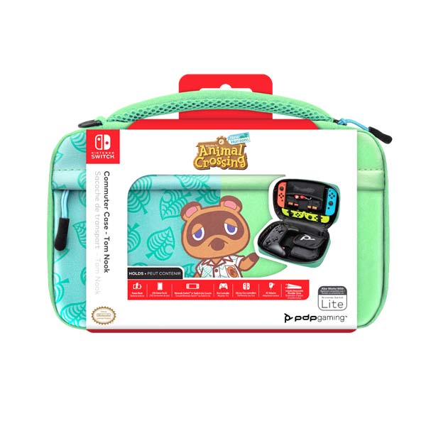 Pouzdro PDP Commuter pro Nintendo Switch, Animal Crossing Tom Nook