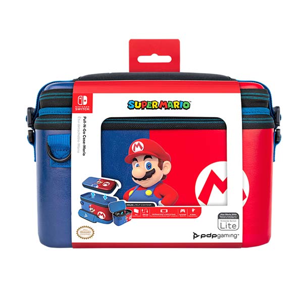 Pouzdro PDP Pull-N-Go for Nintendo Switch, Mario