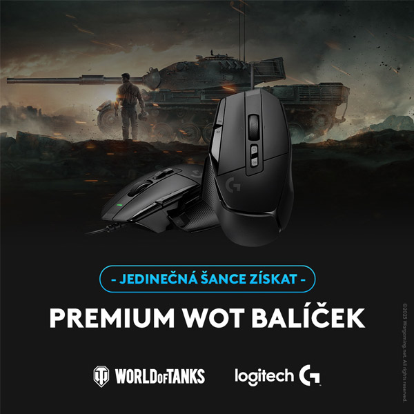 Bezdrátová herní myš Logitech G502 X Lightspeed, bílá