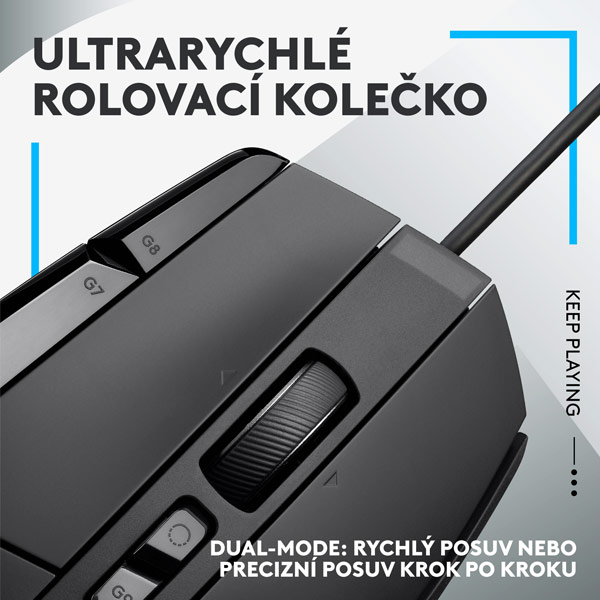 Herní myš Logitech G502 X, černá Herní myš Logitech G502 X, černá