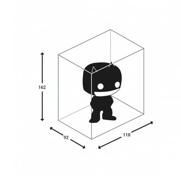 Ochranný obal Protective Case 0,5 mm for Funko Pop Classic