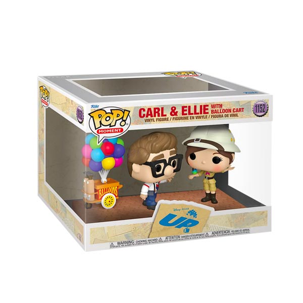 POP! Moments: Carl & Ellie with Balloon Cart (Up) Special Edition