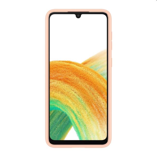 Pouzdro Card Slot Cover pro Samsung Galaxy A33 5G, awesome peach