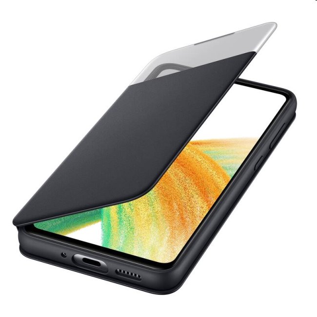 Pouzdro S View Cover pro Samsung Galaxy A33 5G, black Pouzdro S View Cover pro Samsung Galaxy A33 5G, black