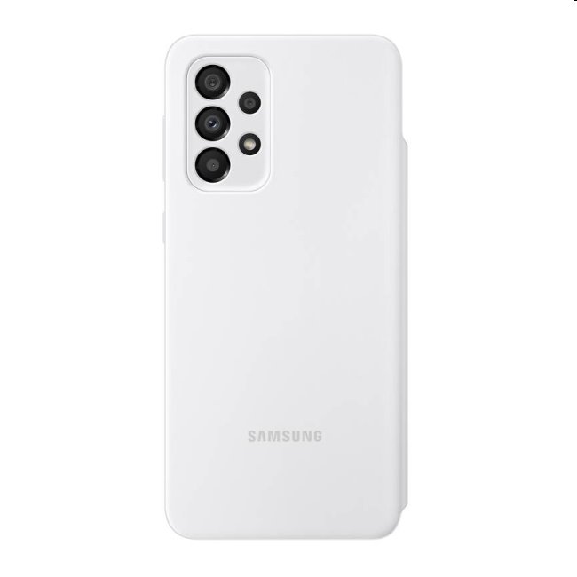 Pouzdro S View Cover pro Samsung Galaxy A33 5G, white