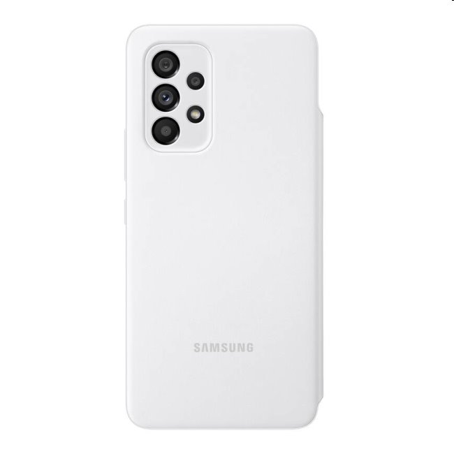 Pouzdro S View Cover pro Samsung Galaxy A53 5G, white