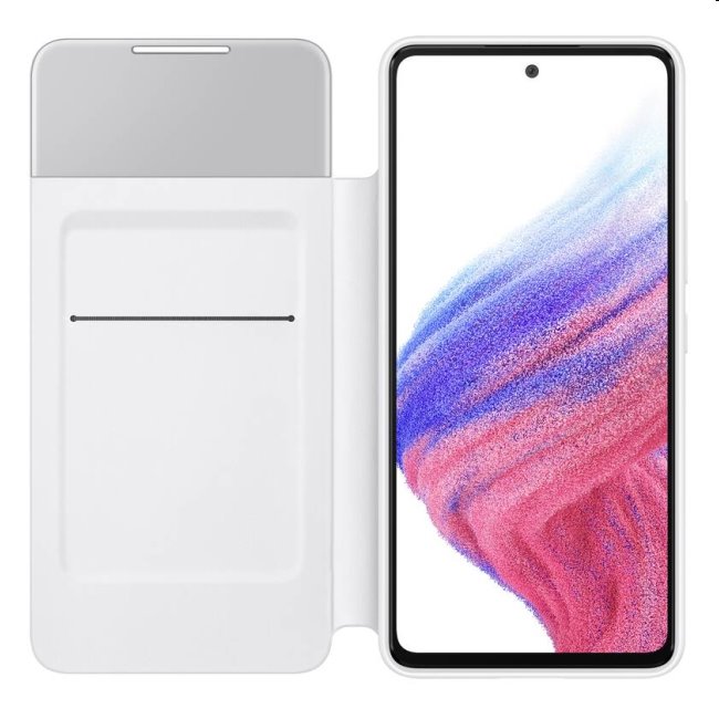 Pouzdro S View Cover pro Samsung Galaxy A53 5G, white Pouzdro S View Cover pro Samsung Galaxy A53 5G, white