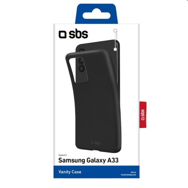 Pouzdro SBS Vanity pre Samsung Galaxy A33, černé Pouzdro SBS Vanity pre Samsung Galaxy A33, černé