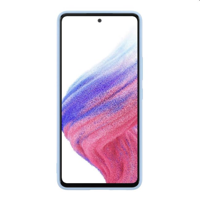Pouzdro Silicone Cover pro Samsung Galaxy A53 5G, arctic blue Pouzdro Silicone Cover pro Samsung Galaxy A53 5G, arctic blue