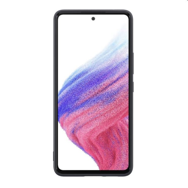 Pouzdro Silicone Cover pro Samsung Galaxy A53 5G, black Pouzdro Silicone Cover pro Samsung Galaxy A53 5G, black
